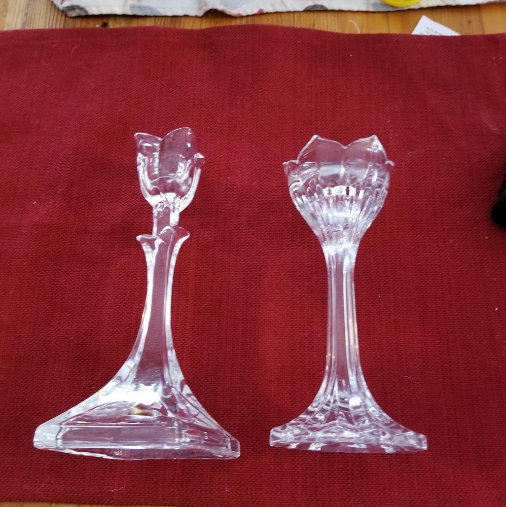 Vintage candle holders